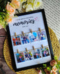 Personalized polarized photo frame