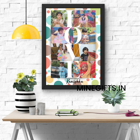 Trending LOVE Birthday/Anniversary Photo Frame