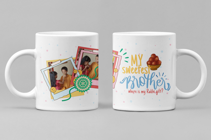 Personalize Rakhi Mug