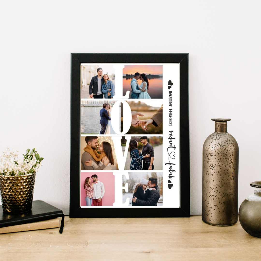 Love Customised Frame (9X12")