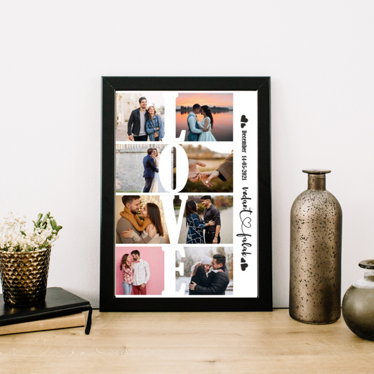 Love Customised Frame (9X12")