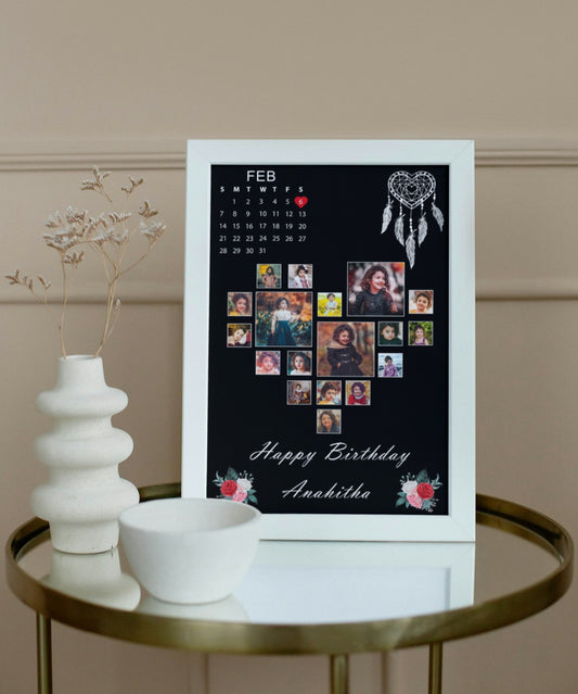Trending Heart Birthday/Anniversary Photo Frame